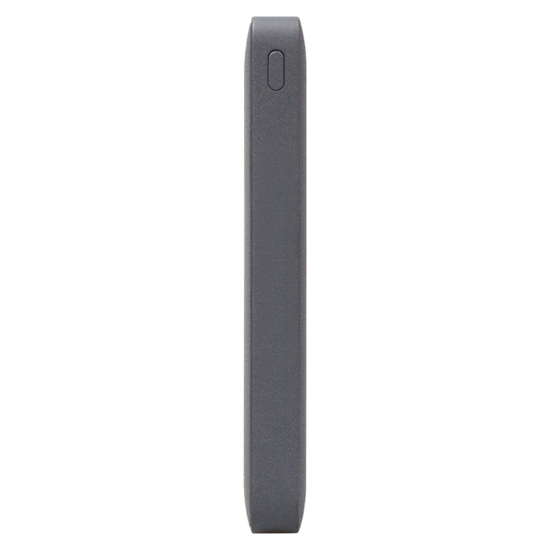 Внешний аккумулятор (powerbank) «WeCharge Velvet», 10 000 mAH, 5V -2A , c цифровым дисплеем для контроля заряда, серый (Изображение 4)