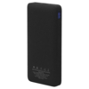 Внешний аккумулятор (powerbank) «WeCharge Velvet», 10 000 mAH, 5V -2A , c цифровым дисплеем для контроля заряда, черный (Изображение 2)