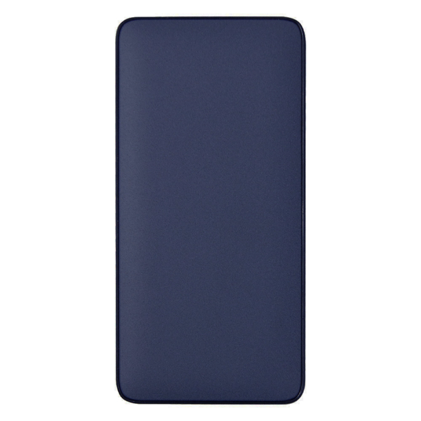 Внешний аккумулятор (powerbank) «WeCharge Velvet», 10 000 mAH, 5V -2A , c цифровым дисплеем для контроля заряда, темно-синий (Изображение 3)