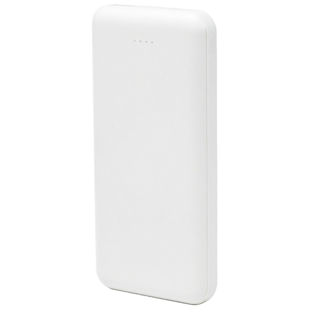 Внешний аккумулятор (powerbank) «Amper», 10 000 mAH, 5V 2.0 A, белый (Изображение 3)