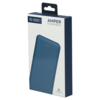 Внешний аккумулятор (powerbank) «Amper», 10 000 mAH, 5V 2.0 A, темно-синий (Изображение 7)