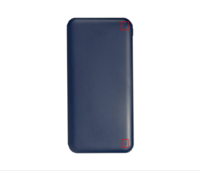Внешний аккумулятор (powerbank) «Amper», 10 000 mAH, 5V 2.0 A, темно-синий