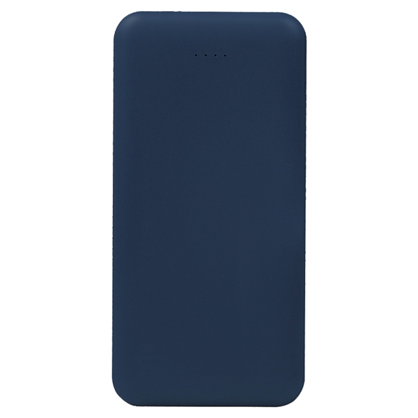 Внешний аккумулятор (powerbank) «Amper», 10 000 mAH, 5V 2.0 A, темно-синий (Изображение 6)
