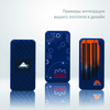 Внешний аккумулятор (powerbank) «Amper», 10 000 mAH, 5V 2.0 A, белый (Изображение 3)