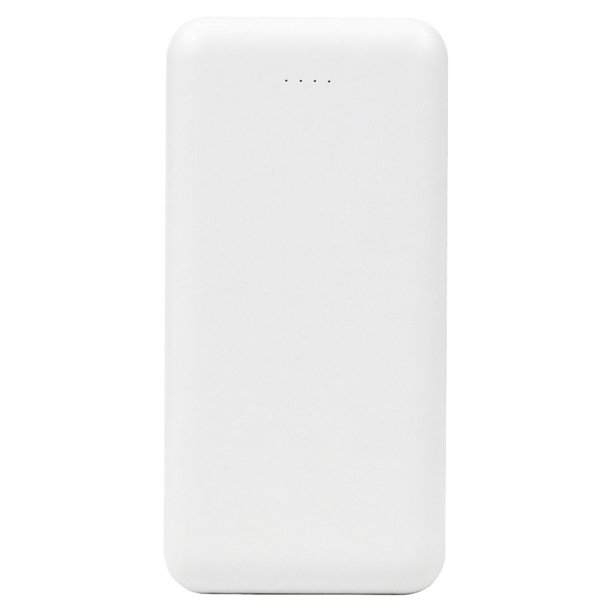Внешний аккумулятор (powerbank) «Amper», 10 000 mAH, 5V 2.0 A, белый (Изображение 6)