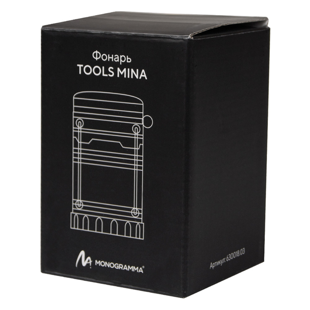 Фонарь Tools Mina, для кемпинга, с вентилятором, пластиковый, черный (Изображение 7)