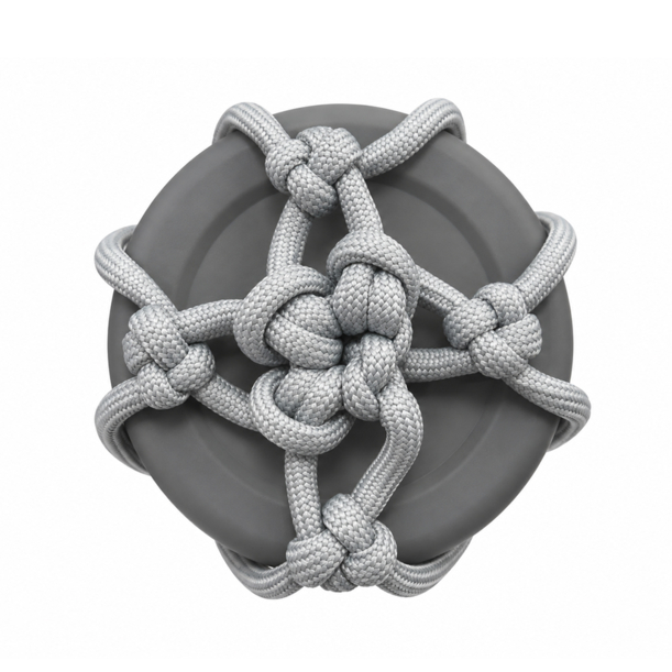 Авоська CrossKnit, серая (Серый) (Изображение 8)