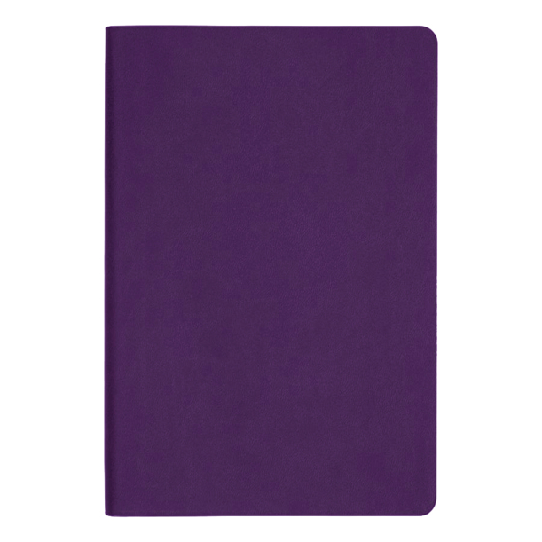 Ежедневник Flexy Latte Color А5, фиолетовый, недатированный, в гибкой обложке (Изображение 2)