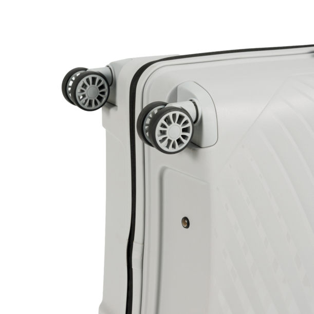 Чемодан «СЕЛИГЕР», 80 л L (серый) (Изображение 10)