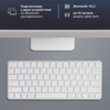 Беспроводная клавиатура Air Keyboard для MAC, Windows, 500 мАч, алюминий (белый) (Изображение 3)