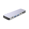 USB-C адаптер для MacBook 7-в-1 (серебристый) (Изображение 2)
