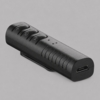 Bluetooth ресивер, BT 5.0, 90 мАч (черный) (Изображение 1)