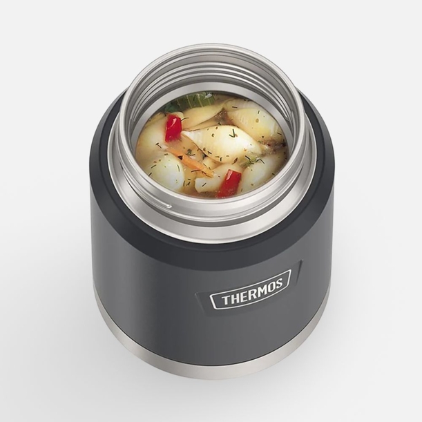 Термос для еды Icon 470, черный (Изображение 6)