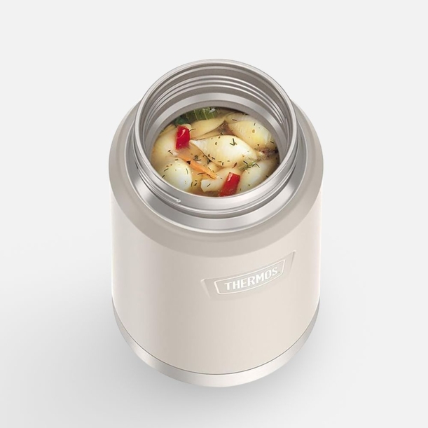 Термос для еды Icon 710, бежевый (Изображение 5)
