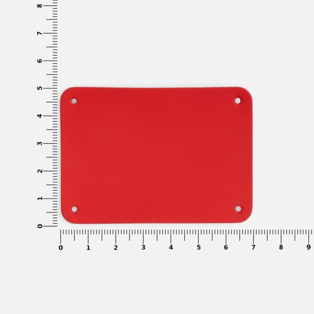 Лейбл Eta Soft Touch, XL, красный (Изображение 2)