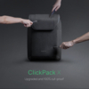 Рюкзак KORIN ClickPack X 45х32х15,5 см, с клапаном, черный (Изображение 22)