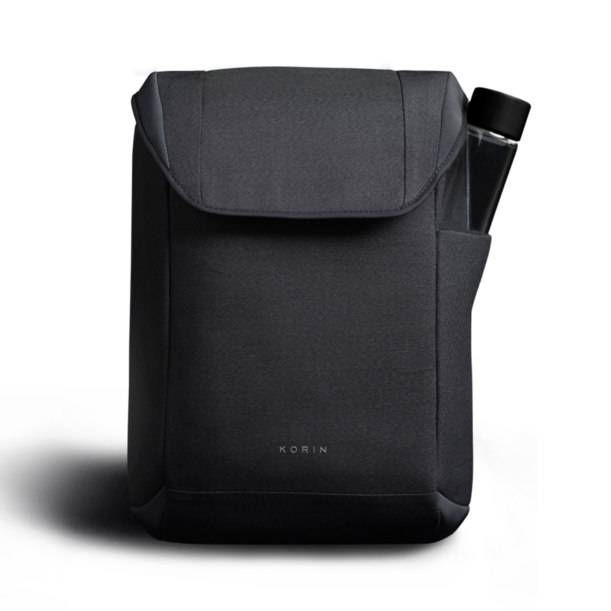 Рюкзак KORIN ClickPack X 45х32х15,5 см, с клапаном, черный (Изображение 6)