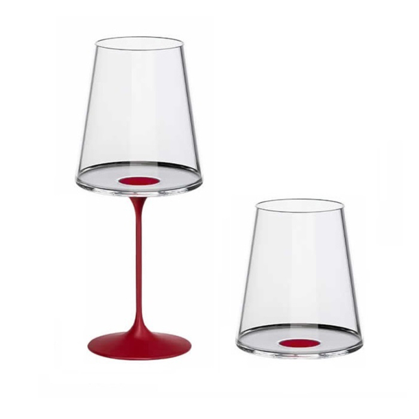 Хрустальный бокал для красного вина на магните Trebonn SplitGlass, 2 шт, 450 мл (Изображение 3)