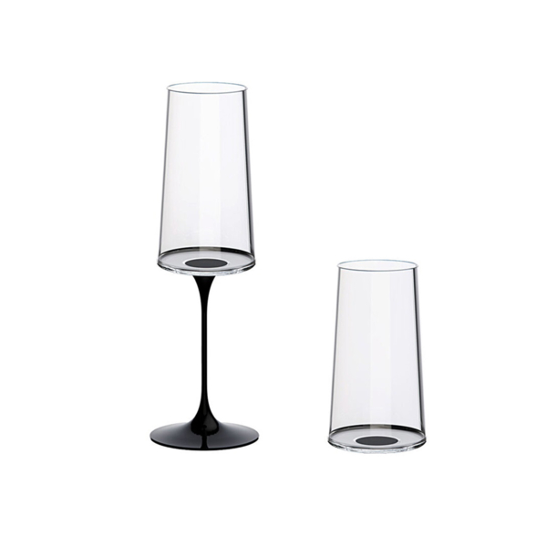 Хрустальный бокал для игристого вина на магните Trebonn SplitGlass, 2 шт, 320 мл (Изображение 3)