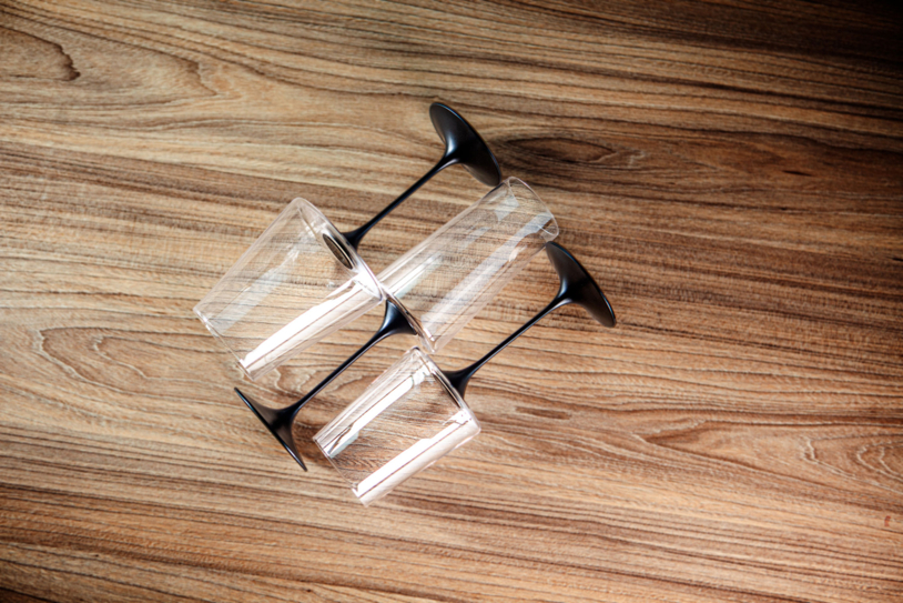 Хрустальный бокал для игристого вина на магните Trebonn SplitGlass, 2 шт, 320 мл (Изображение 14)