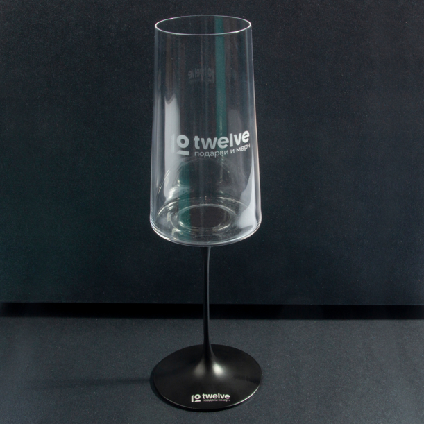 Хрустальный бокал для игристого вина на магните Trebonn SplitGlass, 2 шт, 320 мл (Изображение 17)