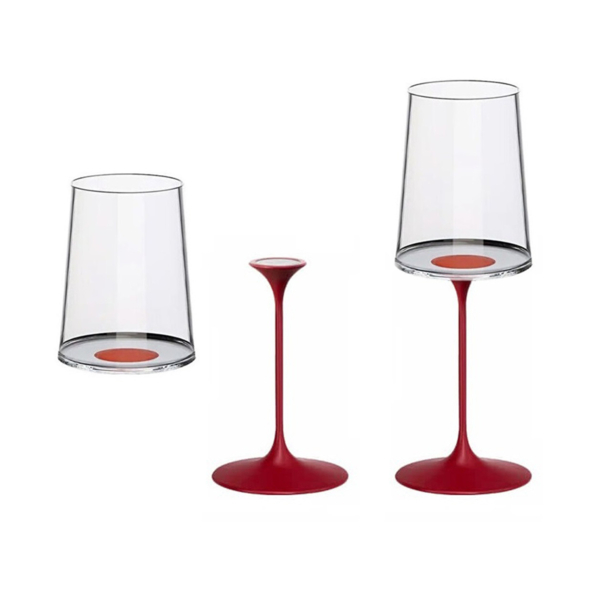 Хрустальный бокал для белого вина на магните Trebonn SplitGlass, 2 шт, 280 мл (Изображение 4)