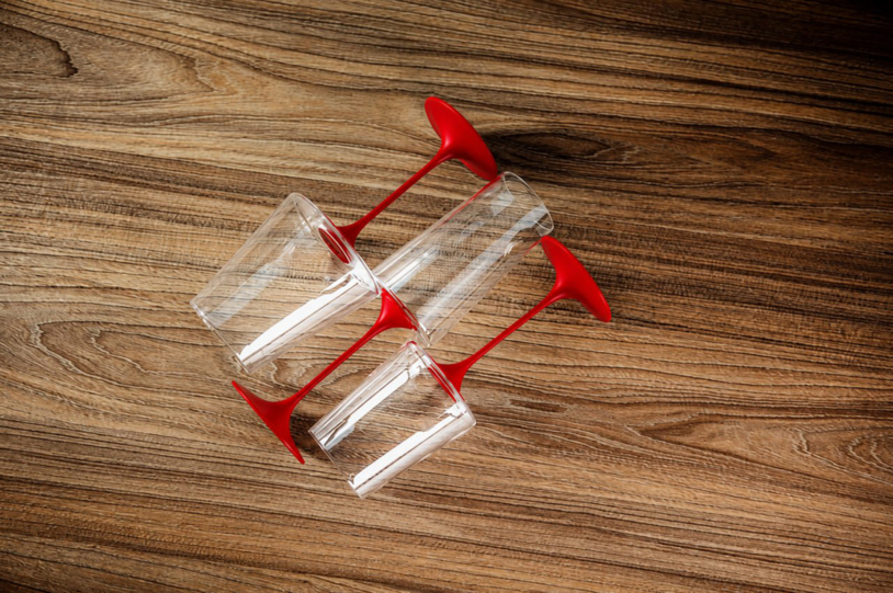 Хрустальный бокал для белого вина на магните Trebonn SplitGlass, 2 шт, 280 мл (Изображение 15)