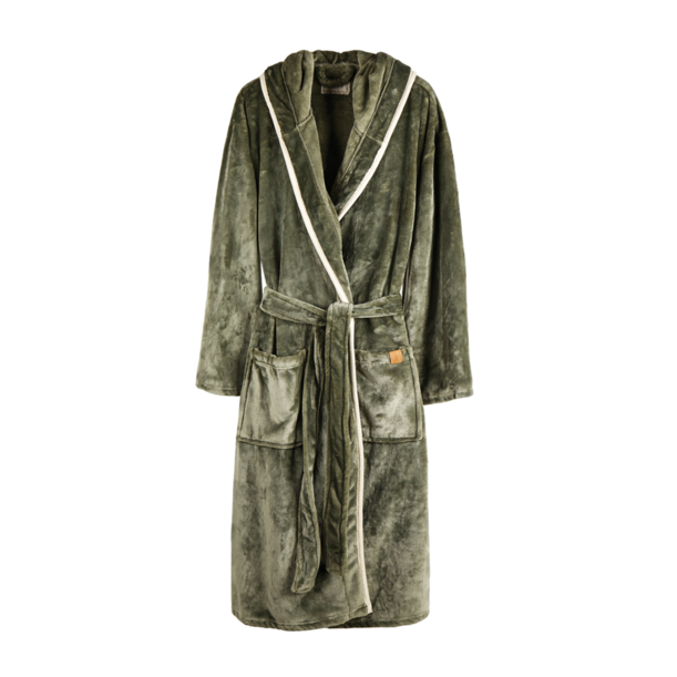 Банный халат VINGA Louis из rPET GRS, S-M, унисекс, 350 г/м² (Изображение 6)