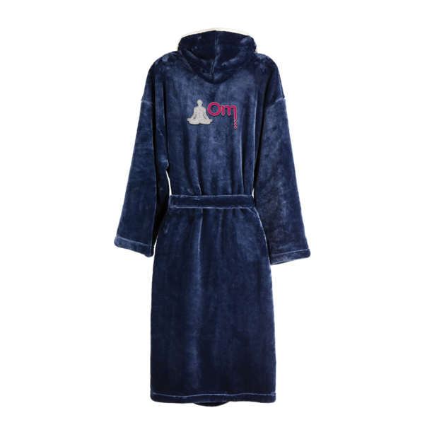 Банный халат VINGA Louis из rPET GRS, S-M, унисекс, 350 г/м² (Изображение 3)