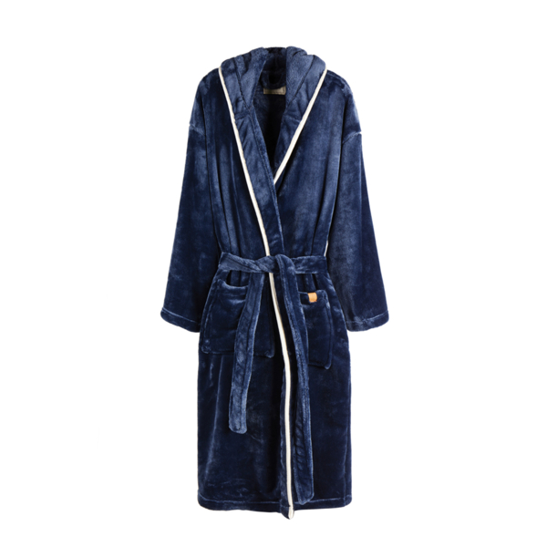 Банный халат VINGA Louis из rPET GRS, S-M, унисекс, 350 г/м² (Изображение 5)