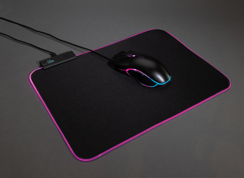 Игровой коврик для мыши с RGB-подсветкой (Изображение 7)
