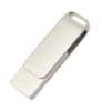 Флеш накопитель Bergamo, USB 2.0 16GB, металл, серебро (Изображение 1)