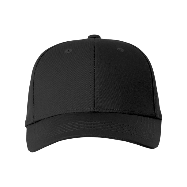 Бейсболка STAN 6 клиньев хлопок 280, 21 (Чёрный) (Изображение 4)