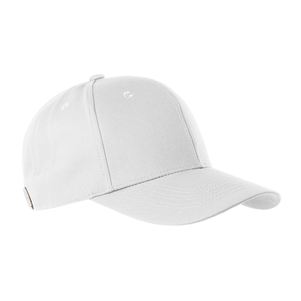 Бейсболка STAN 6 клиньев хлопок 280, 21 (Белый) (Изображение 1)