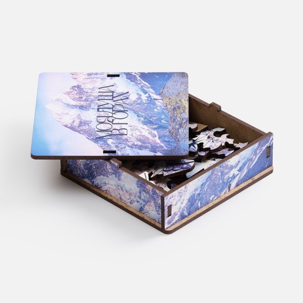 Деревянный пазл в шкатулке PuzzleBox на заказ (Изображение 1)