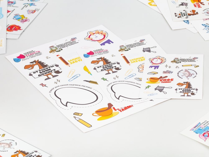 Наклейки ПВХ Sticker Pack на заказ (Изображение 3)