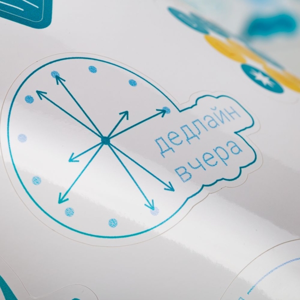 Наклейки ПВХ Sticker Pack на заказ, L (Изображение 5)