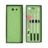 Настольный мини-гольф Golfink, черный с зеленым яблоком (Изображение 3)