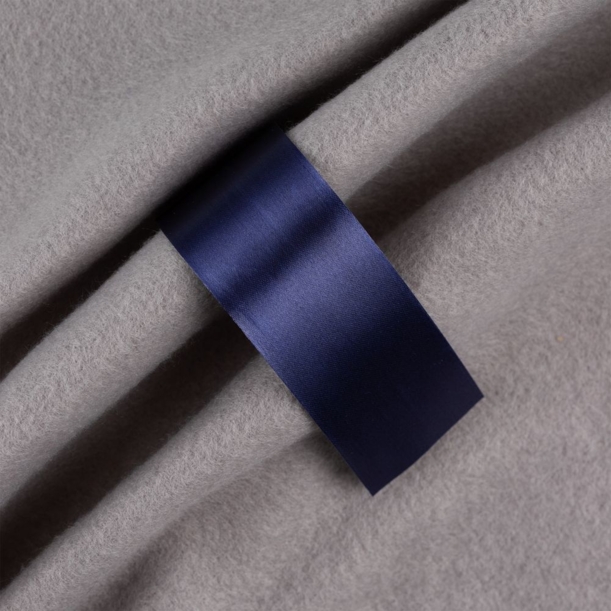 Лента сатиновая Satin 35 XXL, темно-синяя, 250 см (Изображение 1)