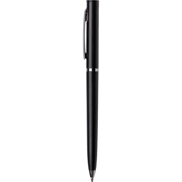Ручка пластиковая шариковая «Navi Simple» (черный) (Изображение 4)