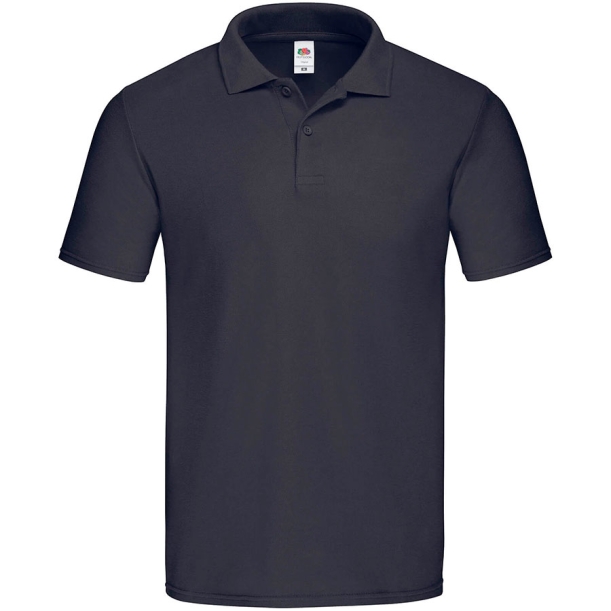 Поло мужское "Original Polo", темно-синий_L, 100% хлопок, 185 г/м² (Изображение 1)
