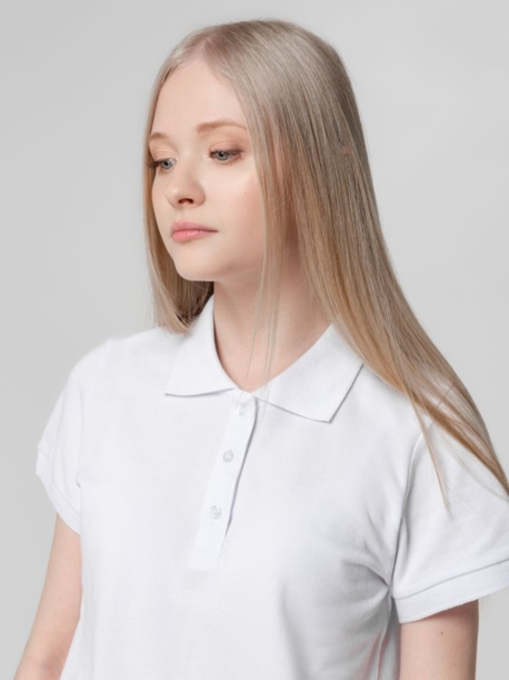 Рубашка поло женская Virma lady, белая, размер 3XL (Изображение 8)