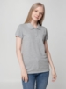 Рубашка поло женская Virma lady, серый меланж, размер 3XL (Изображение 5)