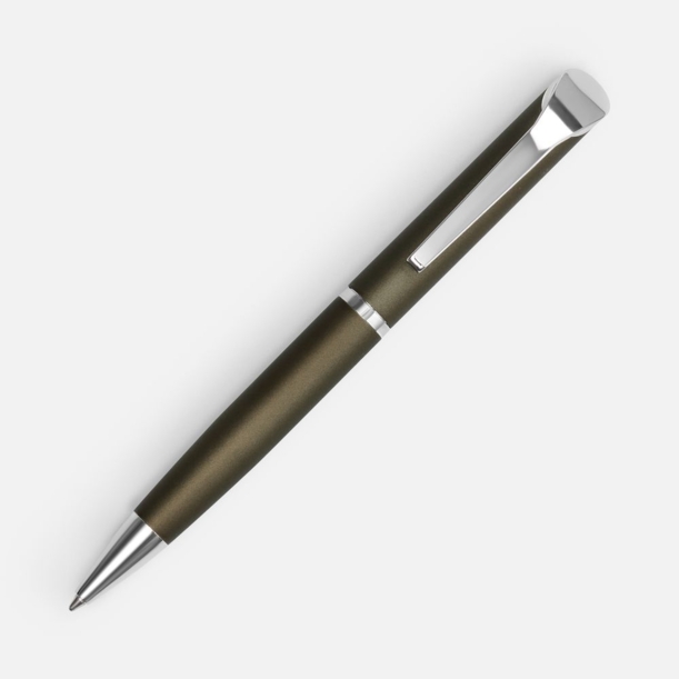 Ручка шариковая Glide ver.2, коричневая (Изображение 2)