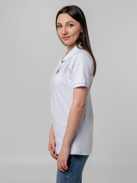 Рубашка поло женская Virma Stretch Lady, белая, размер XXL (Изображение 6)