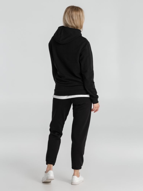 Толстовка с капюшоном унисекс Hoodie, черная, размер L (Изображение 13)