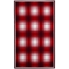 Плед Duotone, красный с белым (Изображение 3)