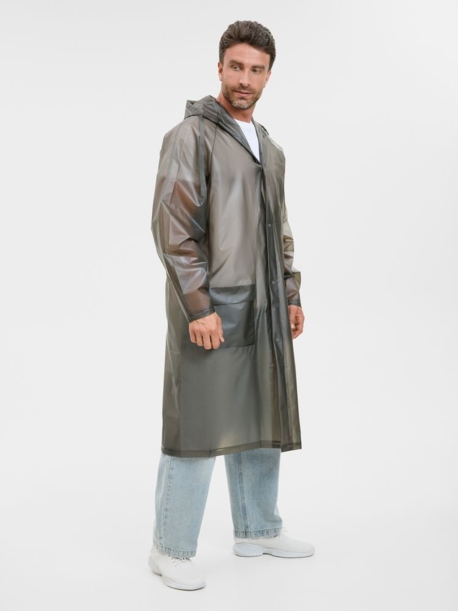 Дождевик RainDrop, серый, размер XL/XXL (Изображение 10)