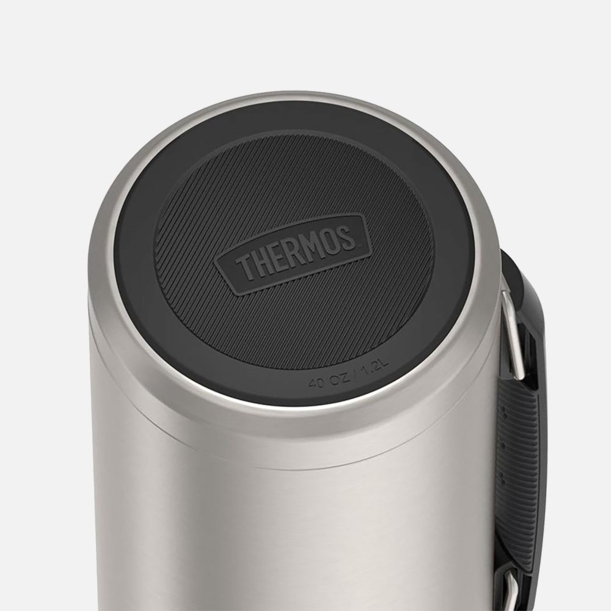 Термос Icon 1200, серебристый (стальной) (Изображение 8)