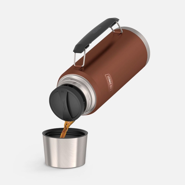 Термос Icon 1200, коричневый (Изображение 6)